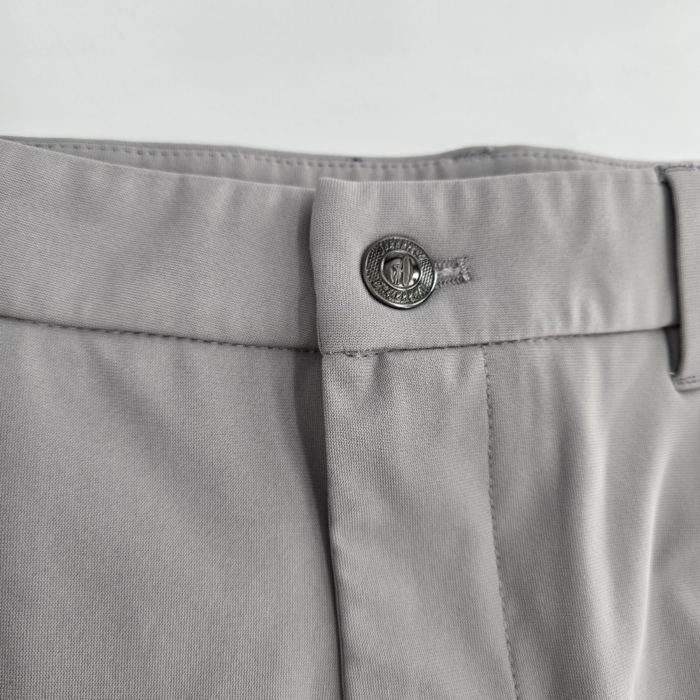 Johnnie O Cross Country Performance Shorts Quarry Grey Men’s Size 33 - Picture 4 of 9
